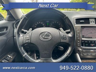 2009 Lexus IS 250  RWD, Low Mileage  With NAVI and Back up Camera - Photo 17 - Irvine, CA 92614