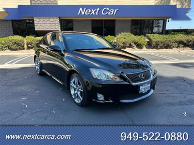 2009 Lexus IS 250  RWD, Low Mileage  With NAVI and Back up Camera - Photo 1 - Irvine, CA 92614