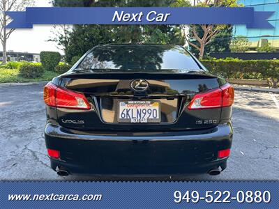 2009 Lexus IS 250  RWD, Low Mileage  With NAVI and Back up Camera - Photo 4 - Irvine, CA 92614