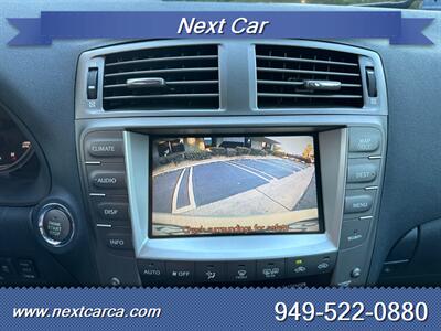 2008 Lexus IS 250 RWD , Low Mileage  With NAVI and Back up Camera - Photo 12 - Irvine, CA 92614