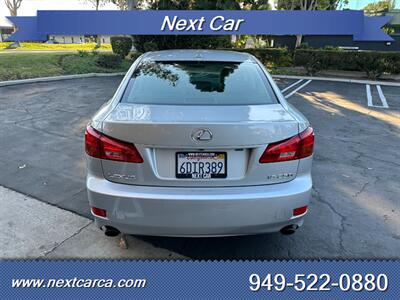 2008 Lexus IS 250 RWD , Low Mileage  With NAVI and Back up Camera - Photo 4 - Irvine, CA 92614