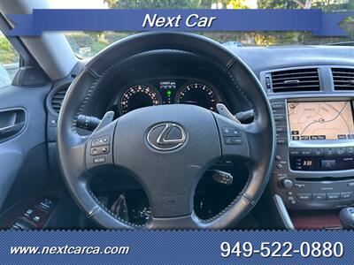 2008 Lexus IS 250 RWD , Low Mileage  With NAVI and Back up Camera - Photo 17 - Irvine, CA 92614