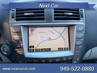 2007 Lexus IS 250 RWD , Low Mileage  With NAVI and Back up Camera - Photo 10 - Irvine, CA 92614