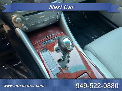 2007 Lexus IS 250 RWD , Low Mileage  With NAVI and Back up Camera - Photo 14 - Irvine, CA 92614