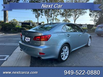 2007 Lexus IS 250 RWD , Low Mileage  With NAVI and Back up Camera - Photo 3 - Irvine, CA 92614