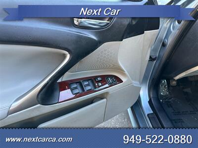 2007 Lexus IS 250 RWD , Low Mileage  With NAVI and Back up Camera - Photo 18 - Irvine, CA 92614