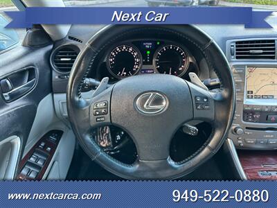 2007 Lexus IS 250 RWD , Low Mileage  With NAVI and Back up Camera - Photo 16 - Irvine, CA 92614