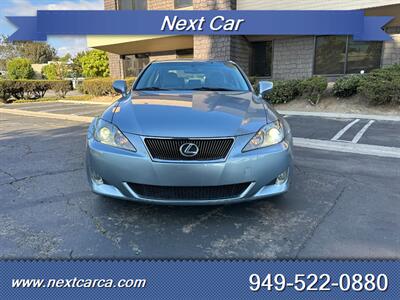 2007 Lexus IS 250 RWD , Low Mileage  With NAVI and Back up Camera - Photo 8 - Irvine, CA 92614