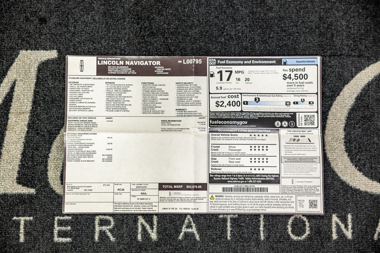 2021 Lincoln Navigator Reserve   - Photo 75 - Springfield, MO 65802