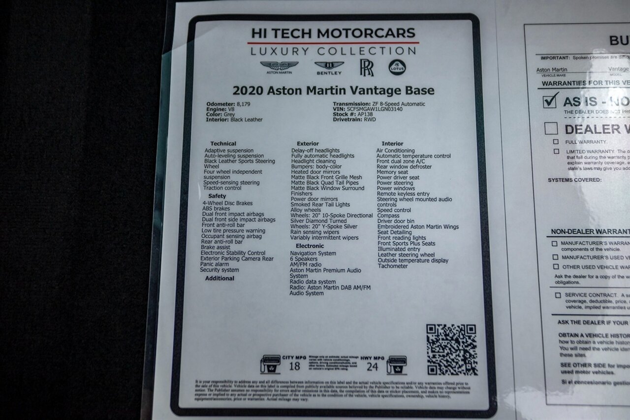 2020 Aston Martin Vantage   - Photo 47 - Springfield, MO 65802