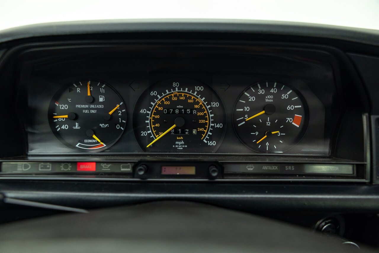 1987 Mercedes-Benz 190 E 2.3-16   - Photo 152 - Springfield, MO 65802