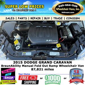 2015 Dodge Grand Caravan Wheelchair Van - Photo 15 - Laguna Hills, CA 92653