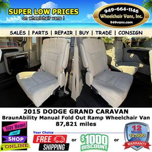 2015 Dodge Grand Caravan Wheelchair Van - Photo 14 - Laguna Hills, CA 92653