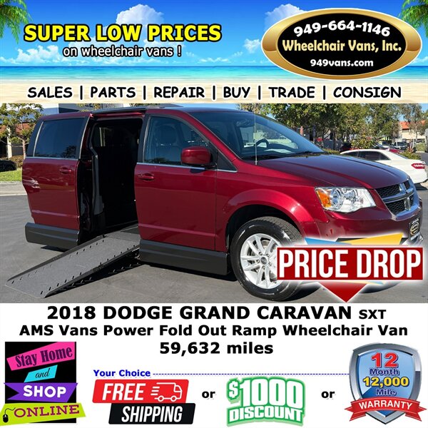 2018 Dodge Grand Caravan Wheelchair Van   - Photo 1 - Laguna Hills, CA 92653
