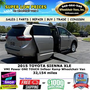 2015 Toyota Sienna XLE Wheelchair Van   - Photo 4 - Laguna Hills, CA 92653
