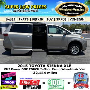2015 Toyota Sienna XLE Wheelchair Van   - Photo 3 - Laguna Hills, CA 92653