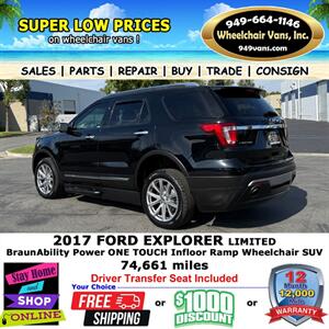 2017 Ford Explorer Limited Wheelchair SUV   - Photo 11 - Laguna Hills, CA 92653
