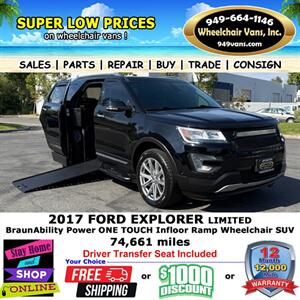 2017 Ford Explorer Limited Wheelchair SUV   - Photo 3 - Laguna Hills, CA 92653