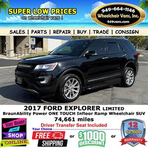 2017 Ford Explorer Limited Wheelchair SUV   - Photo 9 - Laguna Hills, CA 92653