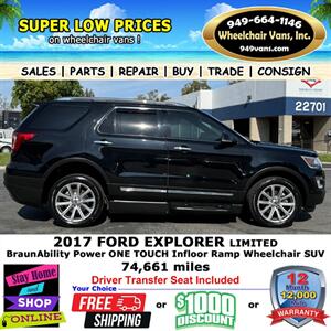 2017 Ford Explorer Limited Wheelchair SUV   - Photo 7 - Laguna Hills, CA 92653