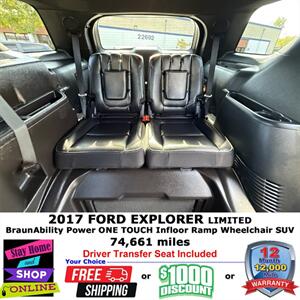 2017 Ford Explorer Limited Wheelchair SUV   - Photo 13 - Laguna Hills, CA 92653