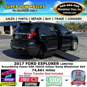 2017 Ford Explorer Limited Wheelchair SUV   - Photo 5 - Laguna Hills, CA 92653