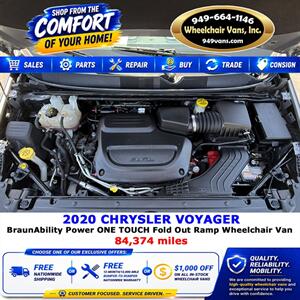 2020 Chrysler Voyager Wheelchair Van   - Photo 13 - Laguna Hills, CA 92653
