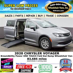 2020 Chrysler Voyager Wheelchair Van   - Photo 1 - Laguna Hills, CA 92653