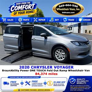 2020 Chrysler Voyager Wheelchair Van Minivan