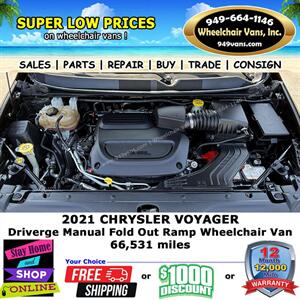 2021 Chrysler Voyager LXI Wheelchair Van   - Photo 14 - Laguna Hills, CA 92653