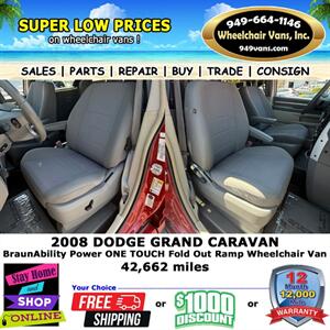 2008 Dodge Grand Caravan SXT Wheelchair Van   - Photo 12 - Laguna Hills, CA 92653