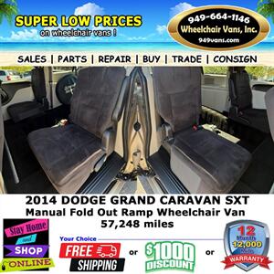 2014 Dodge Grand Caravan SXT Wheelchair Van   - Photo 14 - Laguna Hills, CA 92653