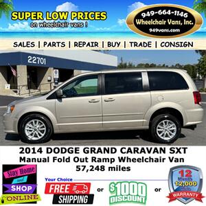 2014 Dodge Grand Caravan SXT Wheelchair Van   - Photo 11 - Laguna Hills, CA 92653