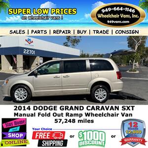 2014 Dodge Grand Caravan SXT Wheelchair Van   - Photo 4 - Laguna Hills, CA 92653