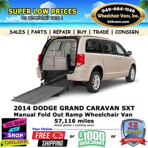 2014 Dodge Grand Caravan SXT Wheelchair Van   - Photo 1 - Laguna Hills, CA 92653