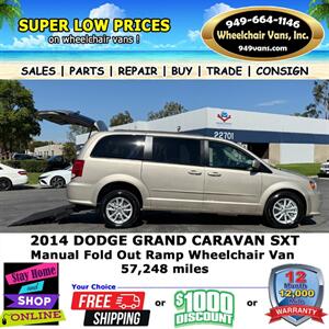 2014 Dodge Grand Caravan SXT Wheelchair Van   - Photo 5 - Laguna Hills, CA 92653