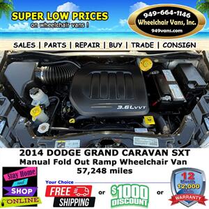 2014 Dodge Grand Caravan SXT Wheelchair Van   - Photo 15 - Laguna Hills, CA 92653