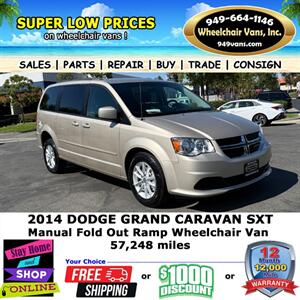 2014 Dodge Grand Caravan SXT Wheelchair Van   - Photo 7 - Laguna Hills, CA 92653