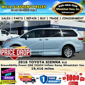 2016 Toyota Sienna XLE Wheelchair Vans   - Photo 5 - Laguna Hills, CA 92653