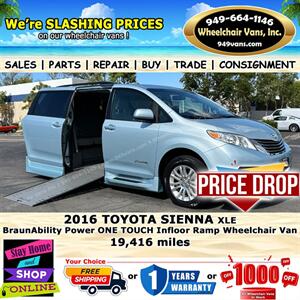 2016 Toyota Sienna XLE Wheelchair Vans   - Photo 1 - Laguna Hills, CA 92653