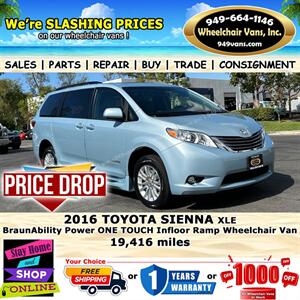 2016 Toyota Sienna XLE Wheelchair Vans   - Photo 7 - Laguna Hills, CA 92653