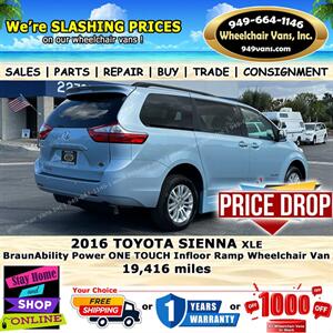 2016 Toyota Sienna XLE Wheelchair Vans   - Photo 9 - Laguna Hills, CA 92653