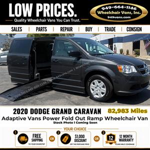 2020 Dodge Grand Caravan SXT  Wheelchair Van Minivan