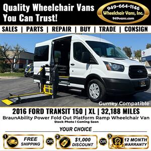 2016 Ford Transit 150 XL Wheelchair Van   - Photo 1 - Laguna Hills, CA 92653