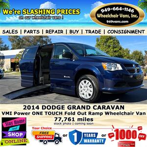 2014 Dodge Grand Caravan Wheelchair Van   - Photo 1 - Laguna Hills, CA 92653