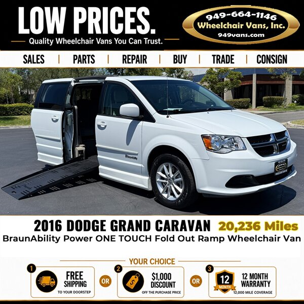 2016 Dodge Grand Caravan SXT   - Photo 1 - Laguna Hills, CA 92653