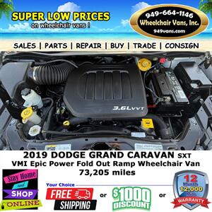 2019 Dodge Grand Caravan SXT Wheelchair Van - Photo 12 - Laguna Hills, CA 92653