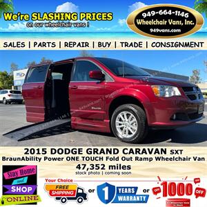 2015 Dodge Grand Caravan SXT Wheelchair Van   - Photo 1 - Laguna Hills, CA 92653