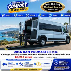 2016 RAM ProMaster Wheelchair Van - Photo 1 - Laguna Hills, CA 92653