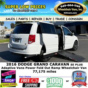 2016 Dodge Grand Caravan Wheelchair van   - Photo 4 - Laguna Hills, CA 92653